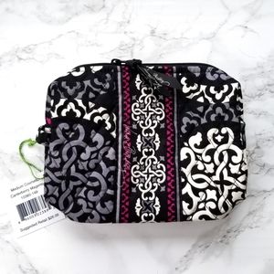 Vera Bradley Medium Cosmetic Canterberry Magenta